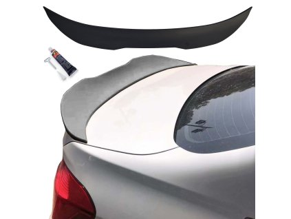 Zadní spoiiler křídlo BMW 3 F30 černý matný 01