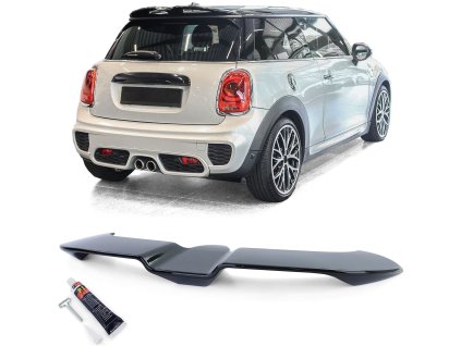 Zadní křídlo Mini F55 F56 černé lesklé 01
