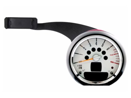 Držák telefonu Mini Cooper R55 R56 R57 R58 R59 R60 R61 pevný levý 01