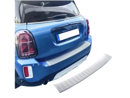 Nerezová lišta na hranu kufru Mini F55 F56 F57 facelift matná 01web