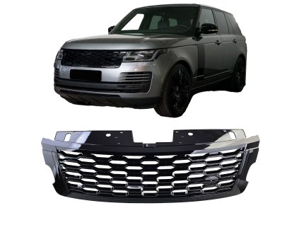 Maska Land Rover Range Rover Vogue L405 černá lesklá 01