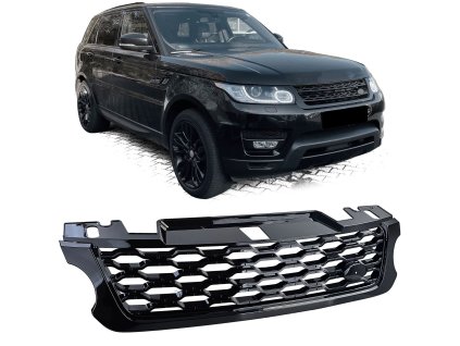Maska Land Rover Range Rover Sport L494 černá lesklá 01
