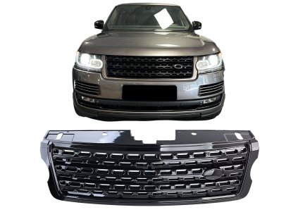 Maska Land Rover Range Rover Vogue L405 předfacelift černá lesklá 01