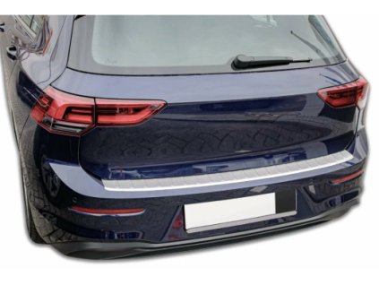 Nerezová ochranná lišta na hranu kufru Volkswagen Golf 8 hatchback matná 01web