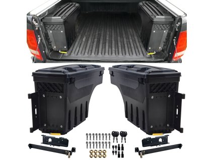 Úložné boxy na korbu Volkswagen Amarok 01