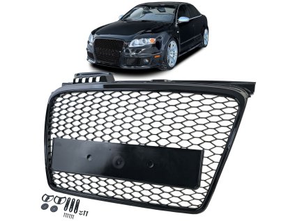 Maska Audi A4 B7 8E černá lesklá 01