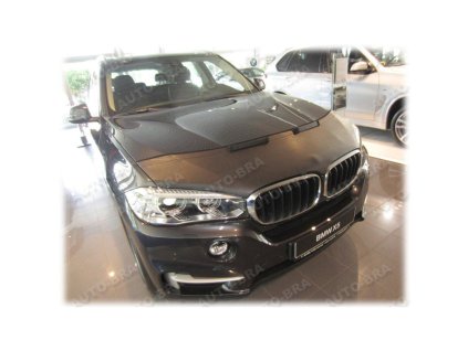 Kožený kryt deflektor kapoty BMW X5 F01 černý 01