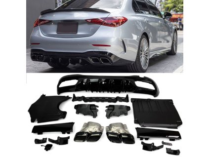 Zadní difuzor Mercedes Benz C W206 (1)