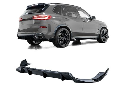Zadní difuzor BMW X5 G05 černý lesklý M paket 01