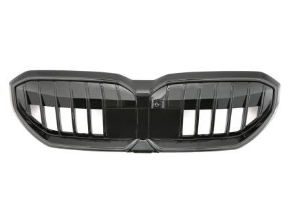 Maska BMW 5 G60 G61 černá lesklá LED modul 03