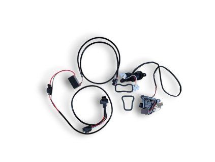 Maska BMW 5 G60 G61 černá lesklá LED modul 02