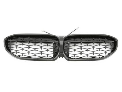 Maska BMW 3 G20 G21 předfacelift diamant černý led modul 01