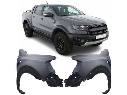 Blatníky Ford Ranger T8 Raptor nelakované 01