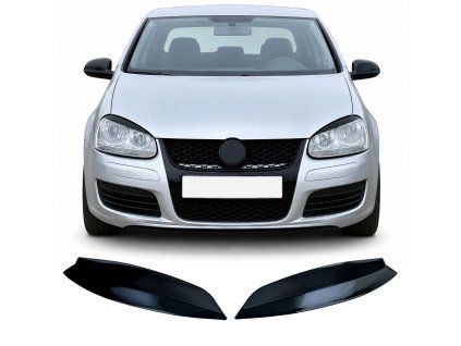Mračítka Volkswagen Golf 5 černá matná 01