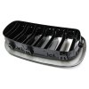 2 bmw x5 f15 x6 f16 maska cerna leskla single zebrovani