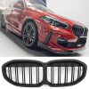 Maska BMW 1 F40/F41 cerna matna dvojite ledvinky_01