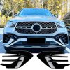 Spoiler žebra přední nárazník Mercedes Benz GLE W167 C167 facelift 01