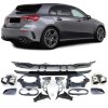 Zadní difuzor Mercedes Benz A V177 AMG line double výfuk chrom koncovky hatchback 01web