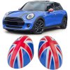 Kryty zrcátek Mini One Cooper F54 F55 F56 F57 modré červené 01