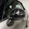 Kryty zrcátek Mini One Cooper F54 F55 F56 F57 černo šedé 02