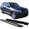 Boční nášlapy Mercedes Benz GLK (X204) - stříbrné