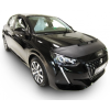 Kožený deflektor kapoty Peugeot 208 černý 01web