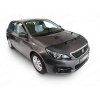 Kožený deflektor kapoty Peugeot 308 mk2 černý 03