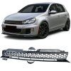 Maska Volkswangen Golf 6 bez znaku černá chrom lišty 01