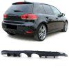 Zadní difuzor Volkswagen Golf 6 černý lesklý 01