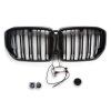 Maska BMW X5 G05 facelift lesklá double led modul 01