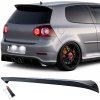 Zadní křídlo spoiler Volkswagen Golf 5 černý lesklý 01