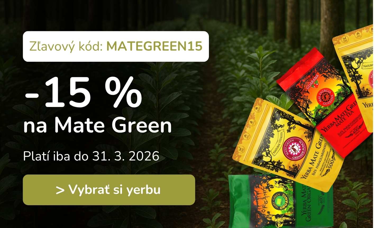 -15 % Mate Green