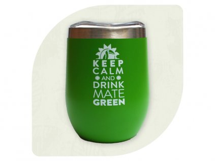 tea shop kalabasa termo verde zelená