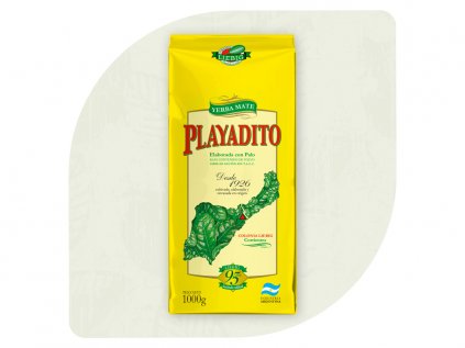 tea shop yerba mate playadito con palo