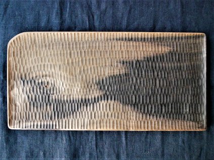 Fune minimalist tray tea tray coffee tray wooden handcarved tray platter TeaTom 1