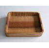 Wagatabon tray hand carved from european walnut japanese style tray TeaTom tea tray 1