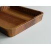 Wagatabon tray hand carved from european walnut japanese style tray TeaTom Tea tray 3