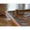 tea tray AUTUMN LEAF wooden tray detail with tenon