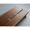 low tea table tatami japanese style table with traditional joinery american walnut TeaTom tea table