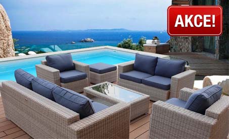 Umělý ratan zahradní sestava Mallorca