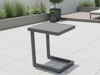 Zahradní odkládací stolek hliník