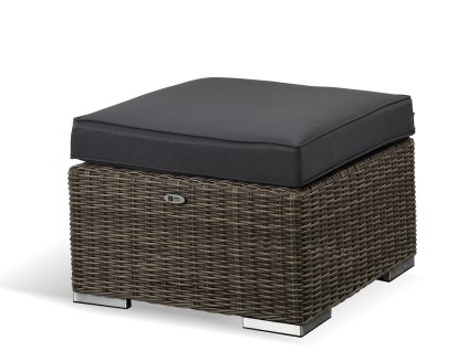 Zahradní podnožka umělý ratan