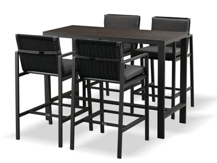 Zahradní barová sestava hliníková