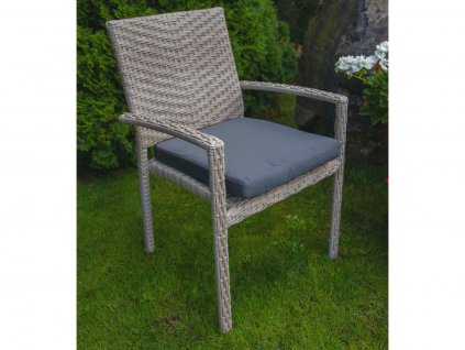 Umělý ratan zahradní židle