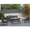 Zahradní hliníková souprava Atlanta XL šedá Lounge