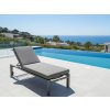 Zahradní hliníkové lehátko