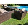 Zahradní nábytek z umělého ratanu