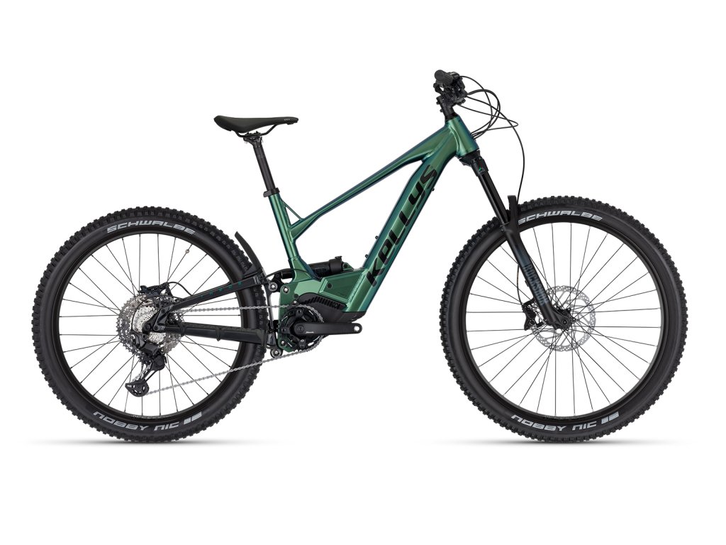 KELLYS Theos R50 LTD P Magic Green S 29"/27.5" 725Wh (Barva Magic green, Velikost S)