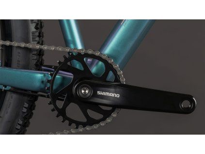 CUBE Aim Pro smaragdgrey´n´prism (Varianta XL)