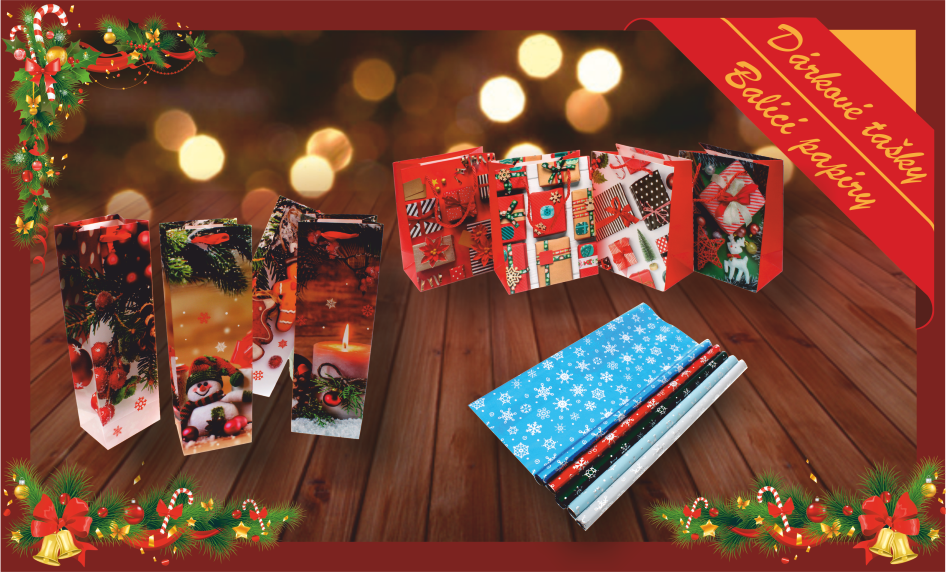 Vánoční dárkové tašky